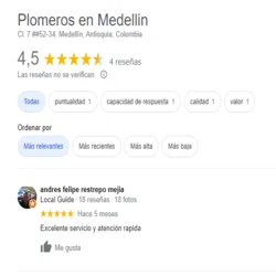 comentario1plomerosenmedellin